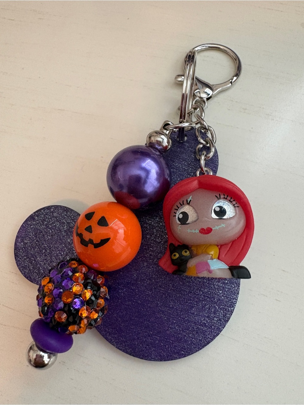 Sally from Nightmare Before Christmas Keychain or bag Charm